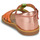 Schuhe Mädchen Sandalen / Sandaletten Pom d'Api POPPY AGRUME Orange-terra