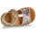 Schuhe Mädchen Sandalen / Sandaletten Pom d'Api POPPY TAO EASY Oro / Pala