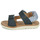 Schuhe Jungen Sandalen / Sandaletten Pom d'Api WAFF TREK Navy