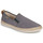 Schuhe Herren Leinen-Pantoletten mit gefloch Bamba By Victoria 5200155 Grau