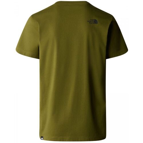 The North Face NF0A87NG M SS SIMPLE DOME-PIB FOREST OLIVE Grün