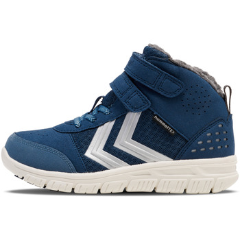 Schuhe Kinder Sneaker hummel Baskets bébé  Crosslite Winter Mid Tex Blau