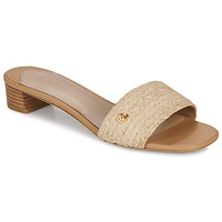 Schuhe Damen Pantoffel Lauren Ralph Lauren FAY FLAT SANDAL Beige
