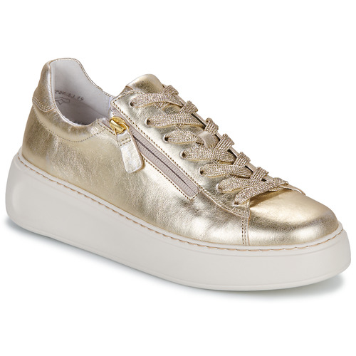 Schuhe Damen Sneaker Low Gabor 66488 Gold