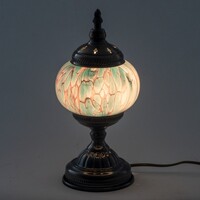 Home Tischlampen Signes Grimalt Mosaiklampe Weiss