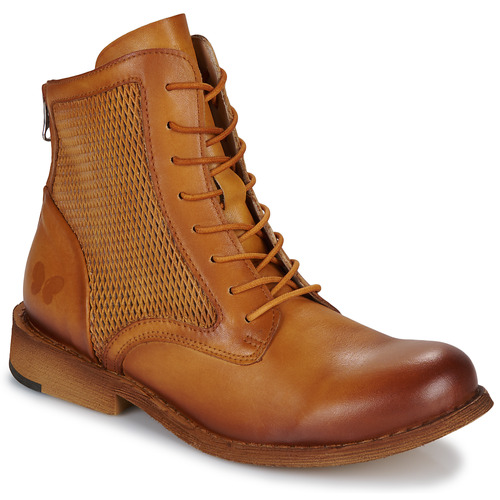 Schuhe Damen Boots Felmini E076-COWER-DIAMANTE-AMBAR Braun