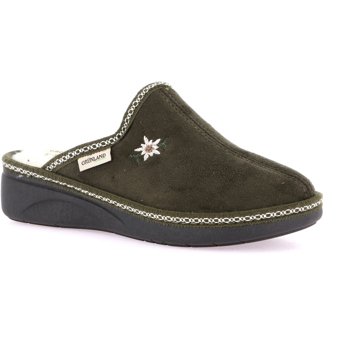 Schuhe Damen Pantoffel Grunland DSG-CI2983 Grün