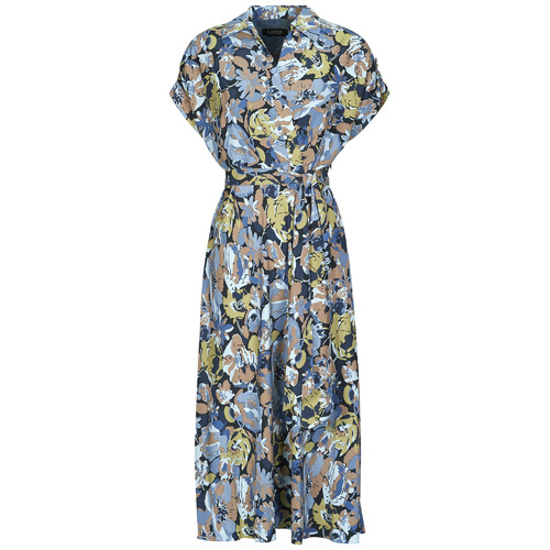 Kleidung Damen Maxikleider Lauren Ralph Lauren FRATILLIO Multicolor