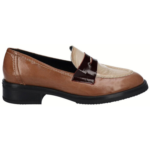 Schuhe Damen Slipper Viguera 8381 Beige