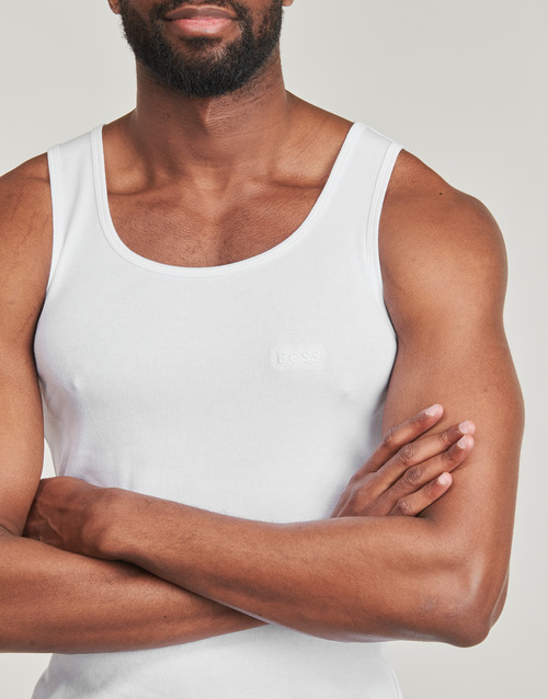 BOSS TankTop3P RibClassic Weiss