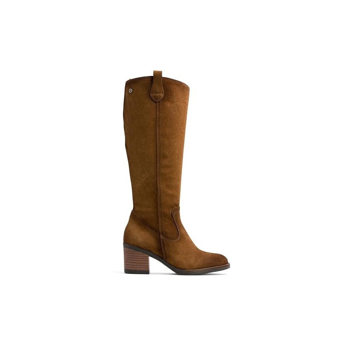 Schuhe Damen Stiefel Porronet 4647 Braun
