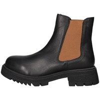 Schuhe Damen Low Boots Bueno Shoes Wz1403 Tronchetto Frau Schwarz