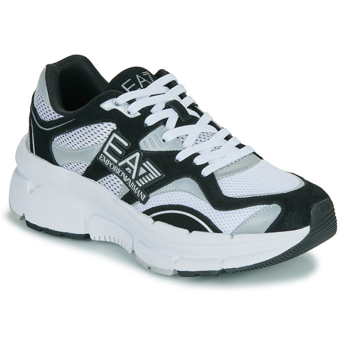 Schuhe Herren Sneaker Low Emporio Armani EA7 X8X237 Weiss / Grau / Schwarz
