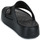Schuhe Damen Pantoffel Crocs Getaway Platform Toe Loop Schwarz