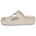 Schuhe Damen Pantoffel Crocs Getaway Platform Toe Loop Beige