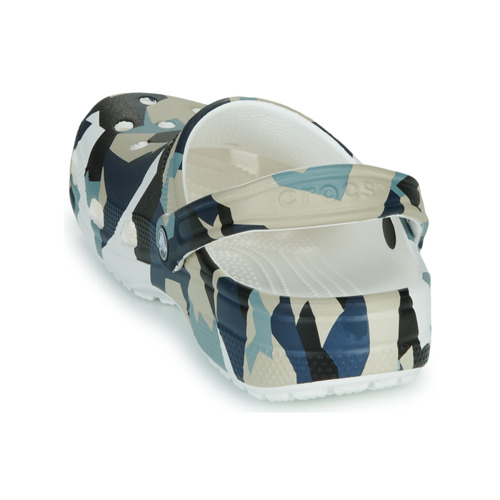 Crocs Geo Camo Clog Weiss / Grau