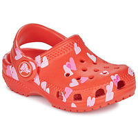 Schuhe Mädchen Pantoletten / Clogs Crocs Classic VDay Clog T Rot / Rosa