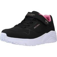 Schuhe Mädchen Sneaker Skechers UNO LITE Schwarz
