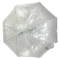 Accessoires Damen Regenschirms Privata Damenaccessoires p-8013 weiß Schwarz