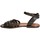 Schuhe Damen Sandalen / Sandaletten Gianluca - L'artigiano Del Cuoio 595 D MORO CUOIO Braun