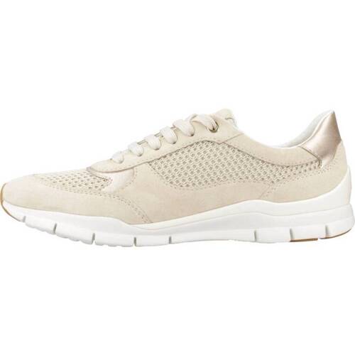 Schuhe Damen Sneaker Geox D SUKIE Braun