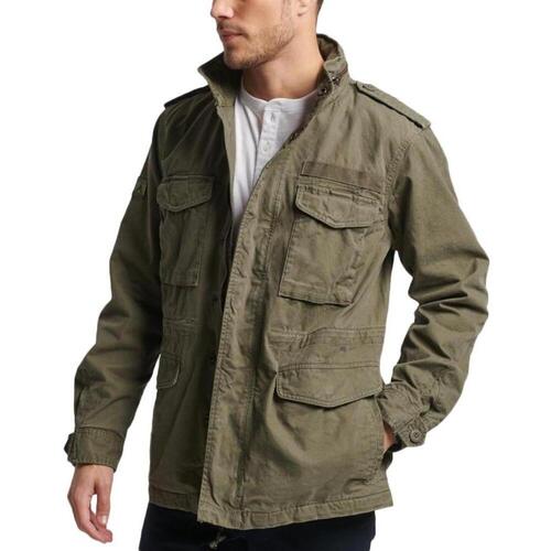 Kleidung Herren Jacken / Blazers Superdry M5011724A Grün