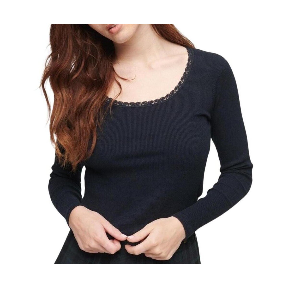 Kleidung Damen T-Shirts & Poloshirts Superdry W6011671A Blau