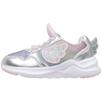Schuhe Mädchen Sneaker Low Conguitos COSH261018 Silbern