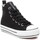 Schuhe Damen Sneaker High Refresh 172201 Schwarz