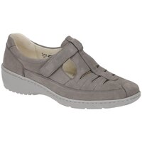 Schuhe Damen Slipper Waldläufer Slipper DENVER 607501-191/088 Grau