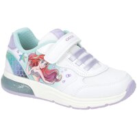 Schuhe Mädchen Derby-Schuhe & Richelieu Geox Schnuerschuhe Spaceclub Schuhe Meerjungfrau J358VA011BC C0817 Weiss