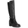 Schuhe Damen Kniestiefel Chika 10 MONNA 05 Schwarz