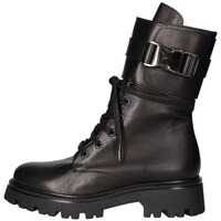Schuhe Damen Low Boots Vsl 7704 amphibie Frau Schwarz