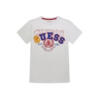 Kleidung Jungen T-Shirts Guess SS T SHIRT Weiss