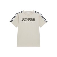 Kleidung Jungen T-Shirts Guess T SHIRT MINIME Weiss