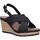 Schuhe Damen Leinen-Pantoletten mit gefloch Refresh 72206 72206