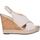 Schuhe Damen Leinen-Pantoletten mit gefloch Geox D82P6C 06RBC D JANIRA D82P6C 06RBC D JANIRA