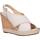 Schuhe Damen Leinen-Pantoletten mit gefloch Geox D82P6C 06RBC D JANIRA D82P6C 06RBC D JANIRA