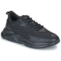 Schuhe Herren Sneaker Low HUGO Leon_Runn_cvpu_N Schwarz / Rot