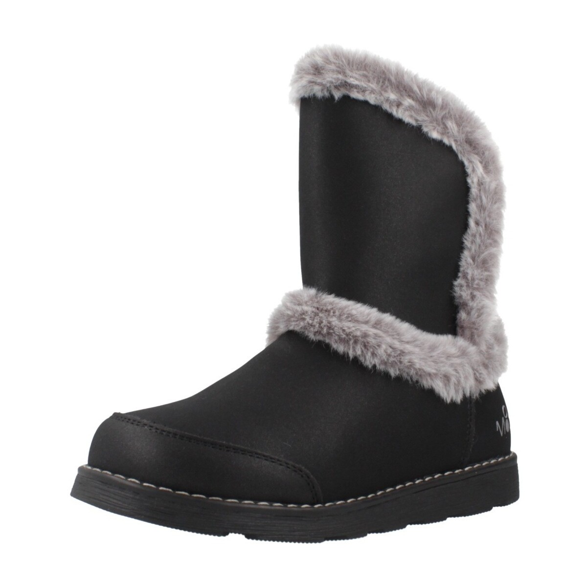 Schuhe Mädchen Stiefel Mod'8 ALDOUXA FOURRURE Schwarz