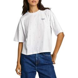 Kleidung Damen T-Shirts & Poloshirts Pepe jeans  Weiss