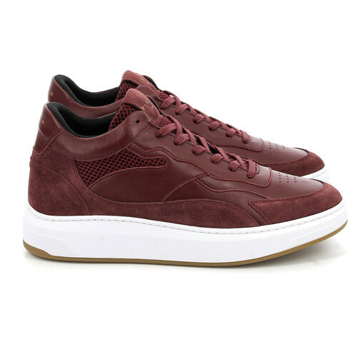 Schuhe Herren Sneaker Piola Baskets  Piura Mid Rot