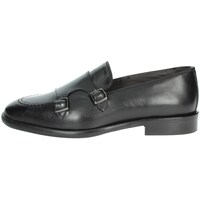 Schuhe Herren Slipper Exton 163 Schwarz