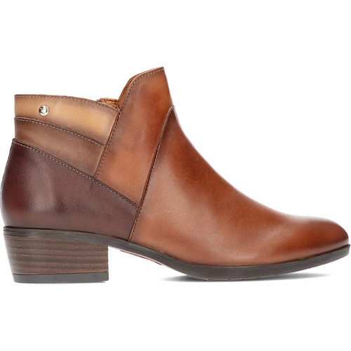 Schuhe Damen Low Boots Pikolinos Damen Stiefeletten W1U8732C1 daroca Braun