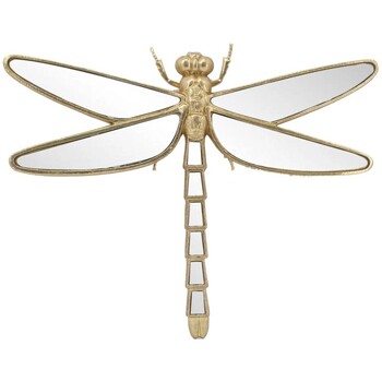 Home Statuetten und Figuren Signes Grimalt Libellen-Wanddekoration Mit Spiegel Gold