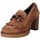 Schuhe Damen Slipper CallagHan 30812 Bummler Frau Braun