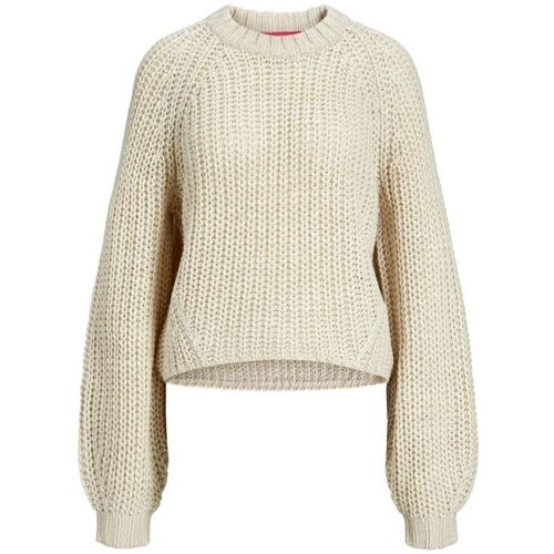 Kleidung Damen Pullover Jjxx 12255364 KELLY-BONE WHITE Beige