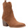 Schuhe Damen Low Boots La Modeuse 72906_P171699 Braun