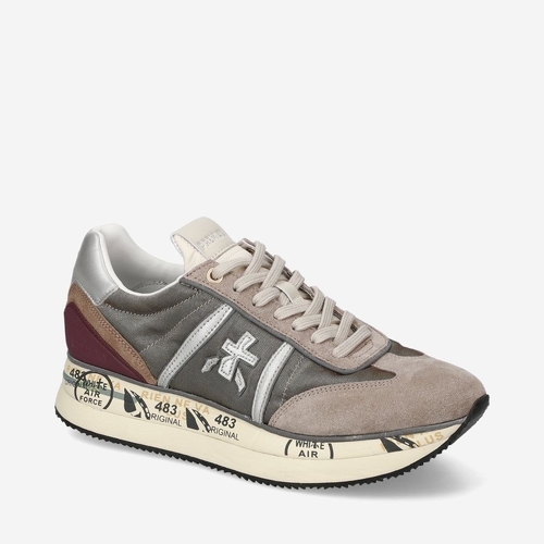 Schuhe Damen Sneaker Premiata  Braun