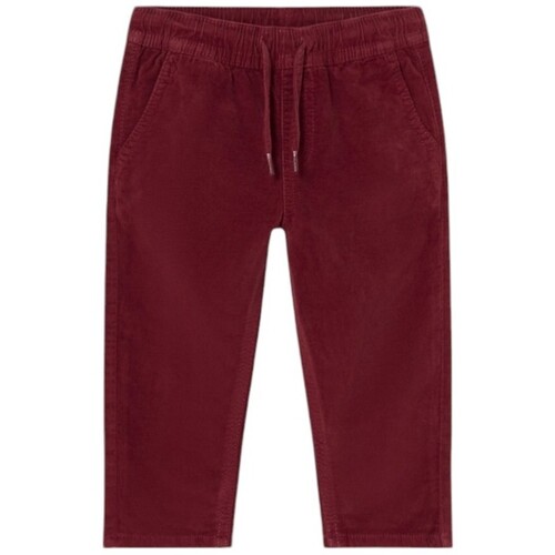 Kleidung Kinder Hosen Mayoral 2537 PANTALON MICROPANA Granate Bordeaux